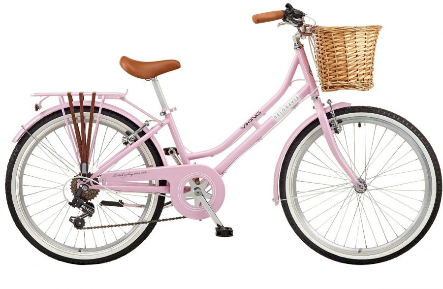 viking belgravia bike pink