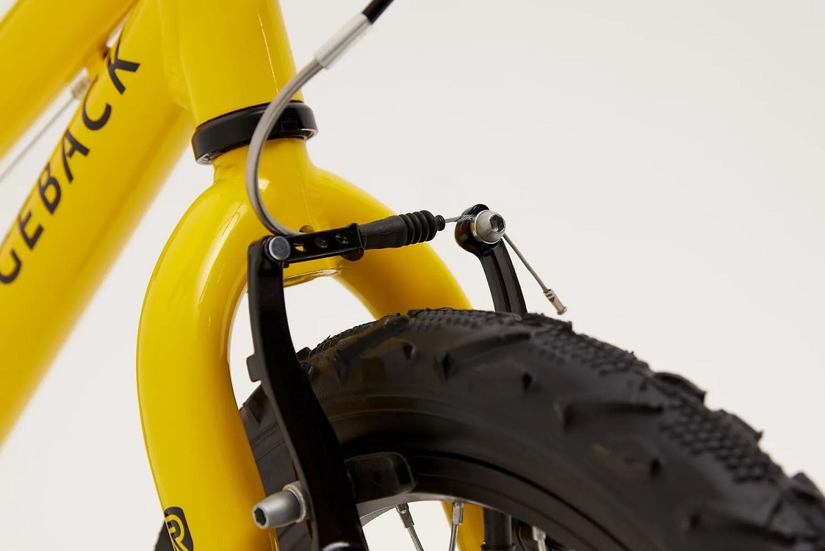 Yellow 2024 fat bike